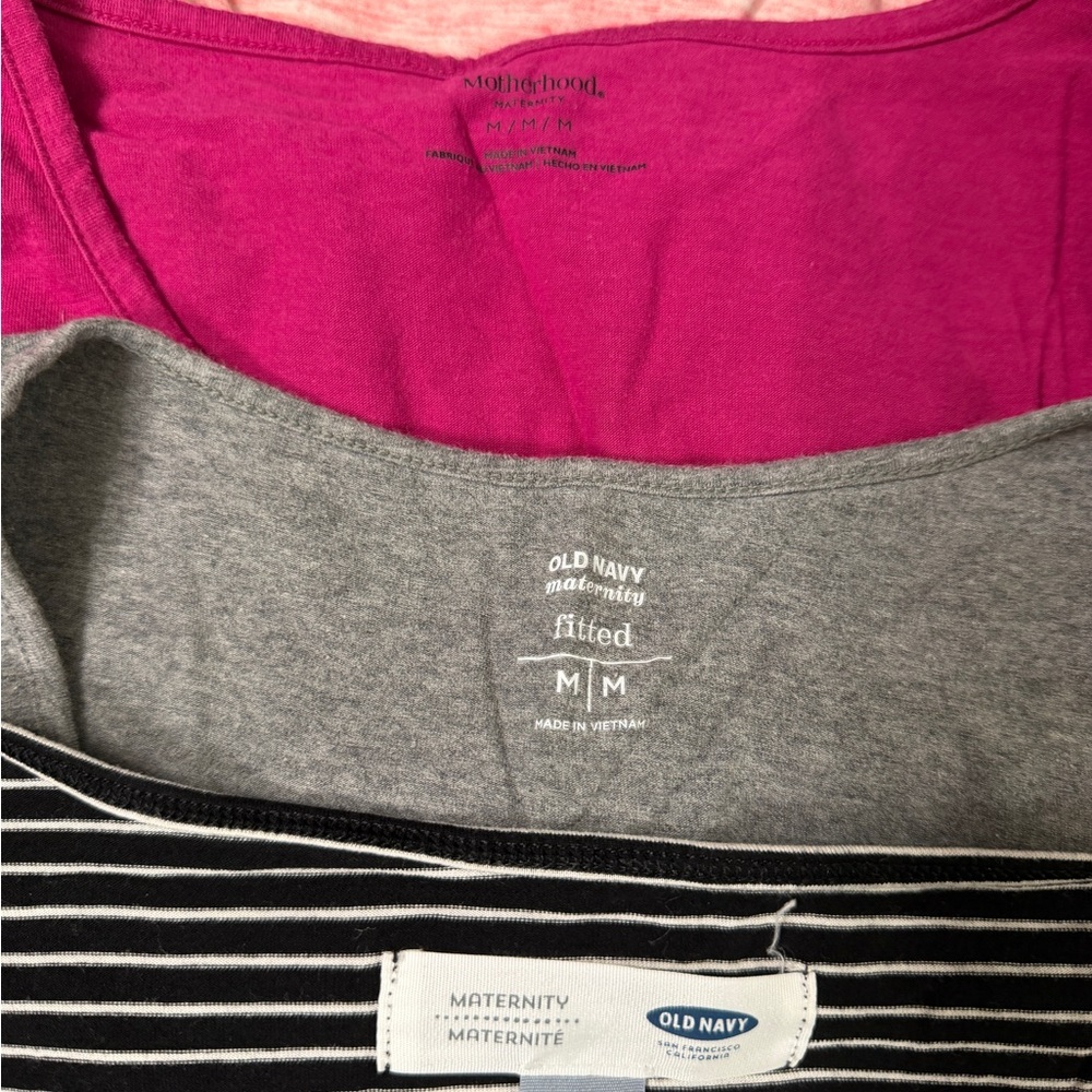 Assorted Maternity T-Shirt Bundle - image 4
